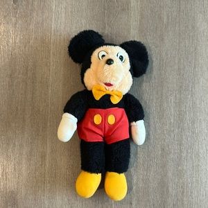 Vintage Disney Mickey Mouse a stuffed Animal